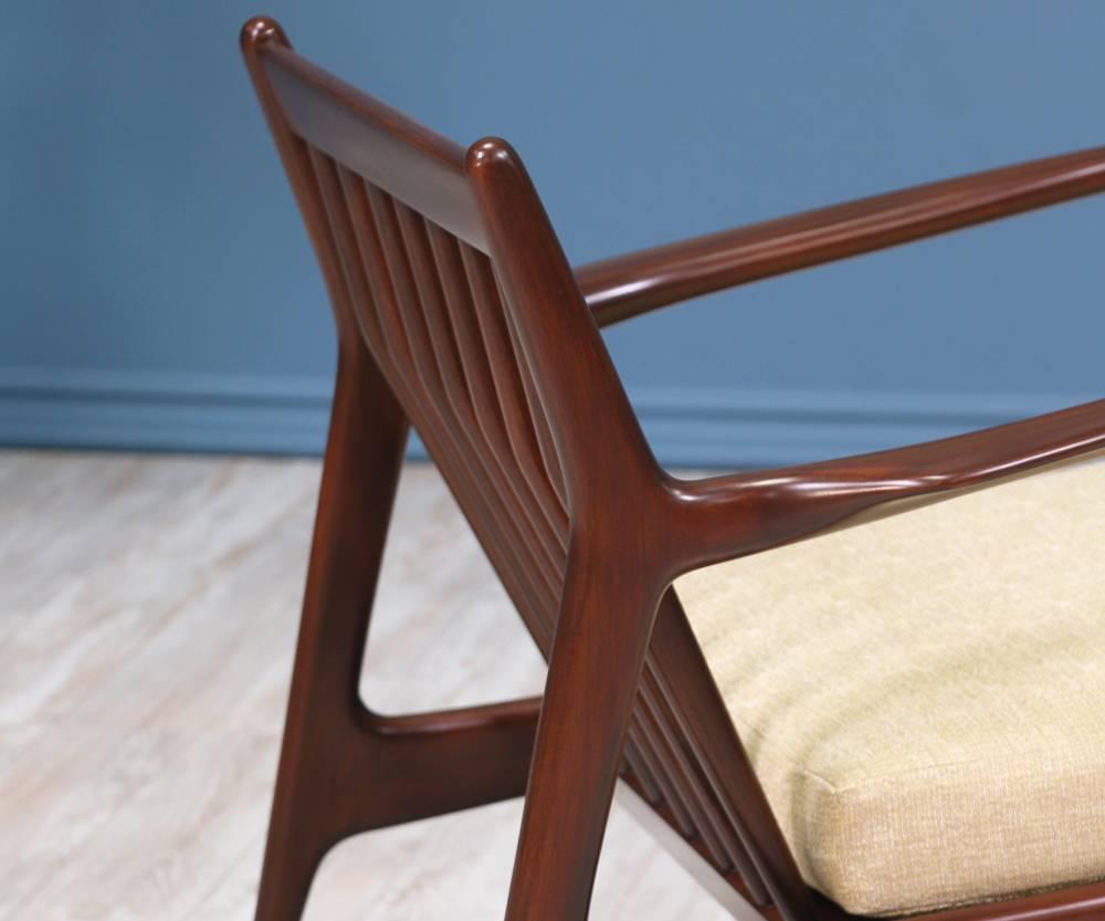 Fabric Ib Kofod-Larsen Rocking Chair for Selig