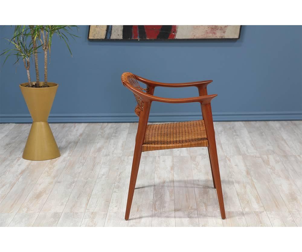 Scandinave moderne Rolf Rastad & Fauteuil 