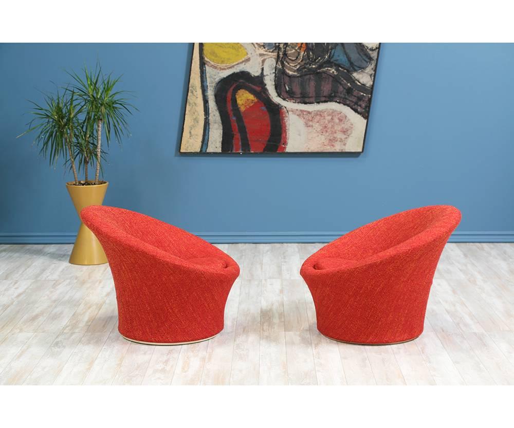 Mid-Century Modern Pierre Paulin “Mushroom” Chairs for Artifort