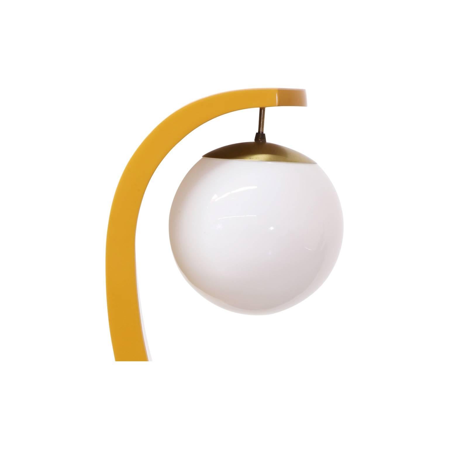 American Midcentury “Serpentine” Floor Lamp by Modeline