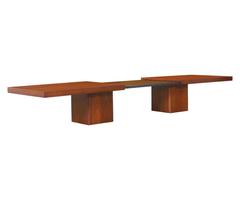 Early John Keal Expanding Coffee Table for Brown Saltman