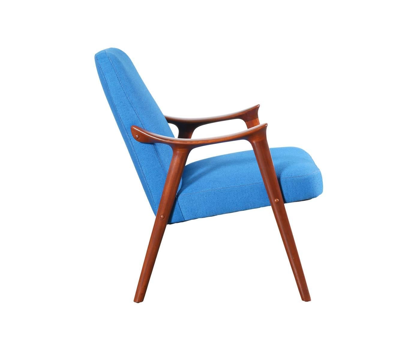 Scandinavian Modern Rolf Rastad and Adolf Relling Lounge Chair for Lenestolfabrikk