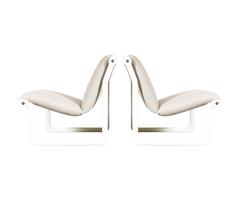 Hannah Morrison Sling Lounge Chairs for Knoll
