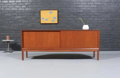 Expertly Restored - Danish Modern Teak Credenza by Aksel Kjersgaard
