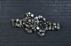 Vintage Californian Modern "Raindrop" Chrome Sculpture by Curtis Jere