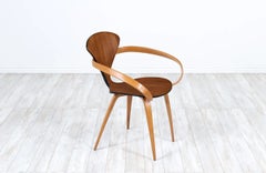 Fauteuil "Pretzel" moderne du milieu du siècle dernier de Norman Cherner pour Plycraft