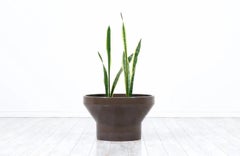 Paul McCobb M-3 Brown Ceramic Glaze Planter for Architectural Pottery