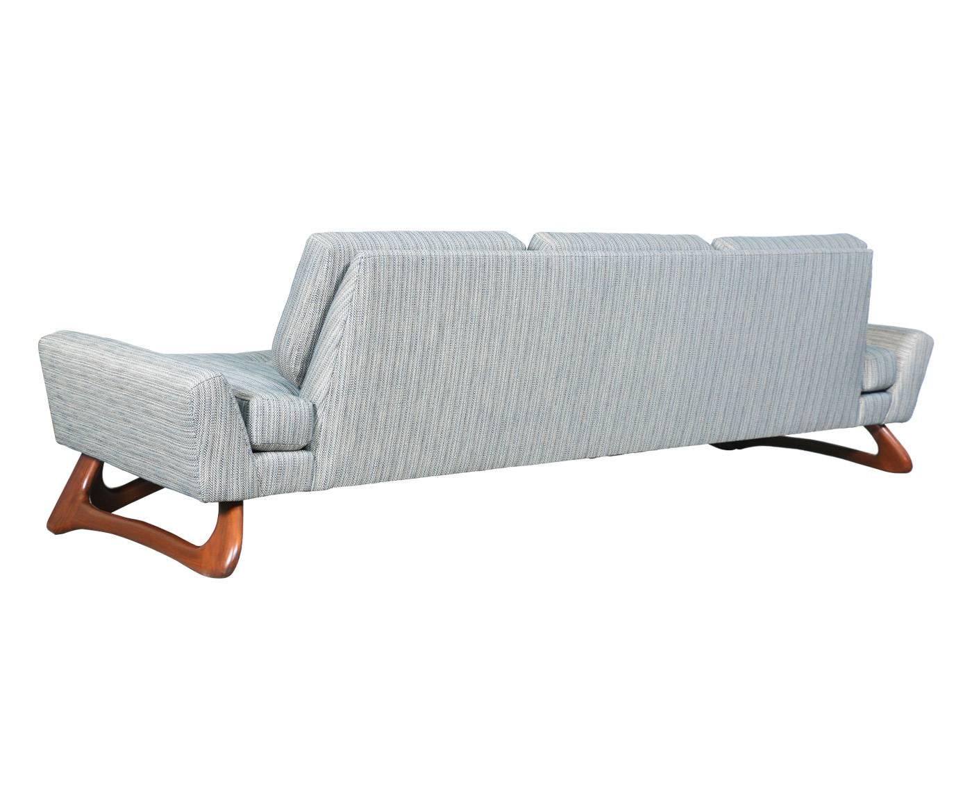Rare Adrian Pearsall Sofa for Craft Associates In Excellent Condition In Los Angeles, CA