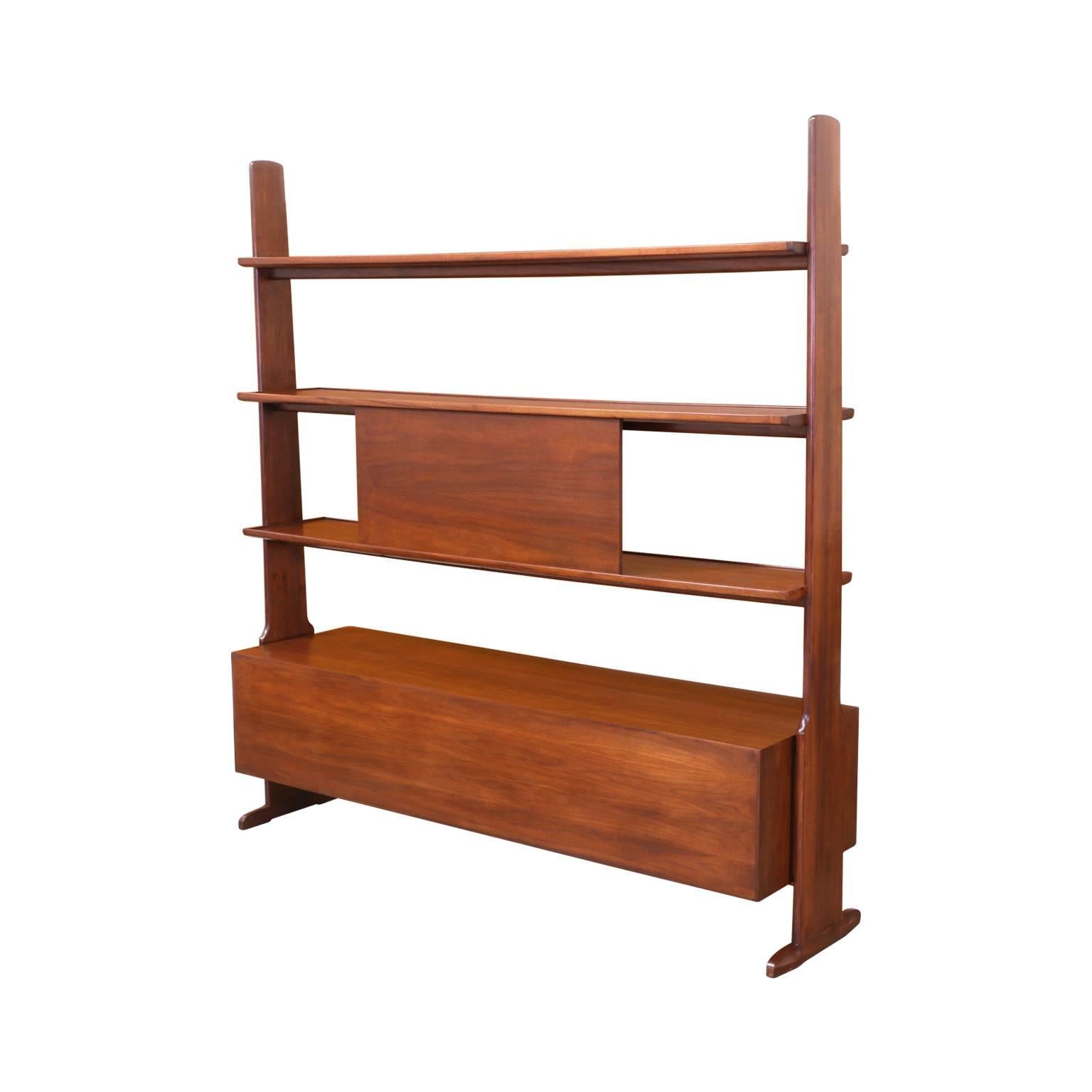 American Stewart MacDougall & Kipp Stewart Free-Standing Bookshelf Unit for Glenn of Cali