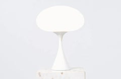 Billy Curry “Mushroom” Frosted Glass Table Lamp for Laurel