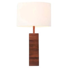 Expertly Restored - Gordon & Jane Martz Walnut Table Lamp for Marshall Studios