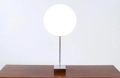 Robert Sonneman "Lollipop" Chrome Table Lamp