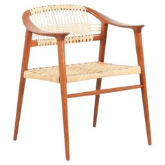 Rolf Rastad & Adolf Relling “Bambi” Cane Armchair for Gustav Bahus