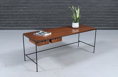 Paul McCobb "Planner Group" Iron Desk / Table for Winchendon Furniture