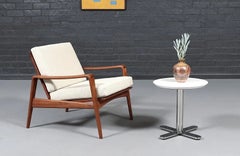 Expertly Restored - Arne Wahl Iversen Teak Lounge Chair for Komfort