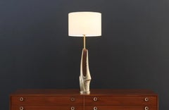 Mid-Century Modern Brutalist Table Lamp by Laurel