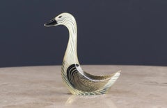 Abraham Palatnik Lucite Optic Art Swan Sculpture