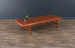 Expert en restauration - Johannes Andersen Table basse à rallonge en teck
