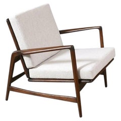 Expertly Restored - Danish Modern Reclining Lounge Chair by Ib Kofod-Larsen