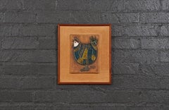 Victoria Littlejohn Ceramic Chicken Wall Plaque Art