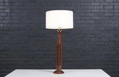 Expertly Restored -Mid-Century California Modern Sculpted Table Lamp by Modeline
