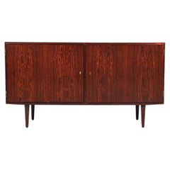 Expertly Restored -Danish Modern Brazilian Rosewood Credenza by Carlo Jensen