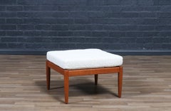 Taburete moderno sueco de teca de Folke Ohlsson para Dux