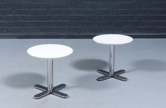Tavolini cromati California Modern "Plus" di West Coast Industries