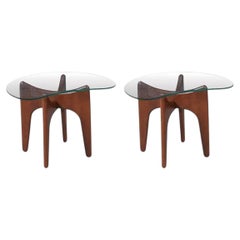 Expertly Restored - Adrian Pearsall "Stingray" Side Tables for Craft Associates