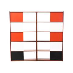 Rare Evans Clark Room Divider or Bookshelf for Glenn of California