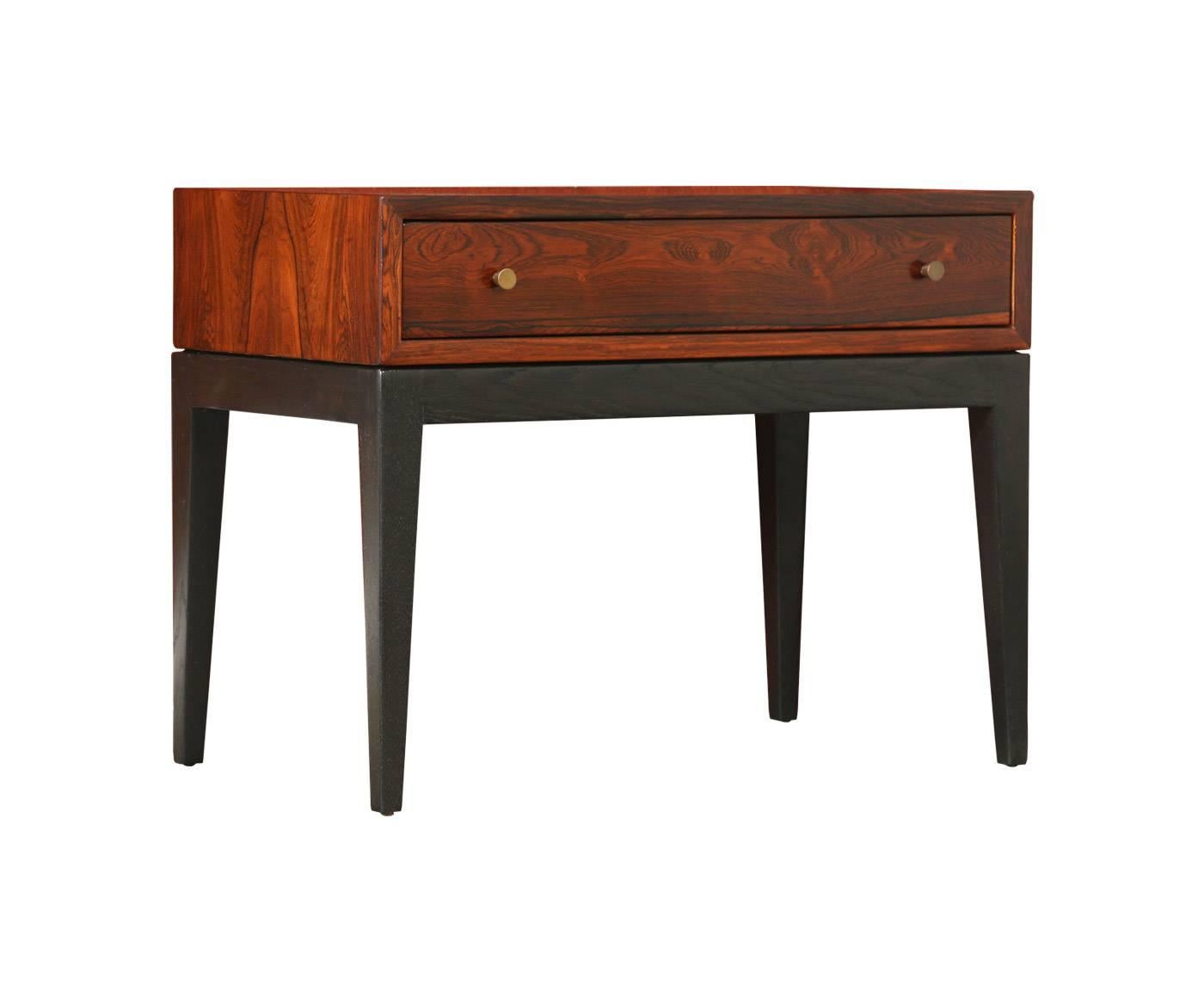 American Harvey Probber Rosewood End Table