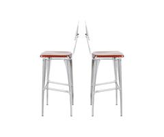 Robert Josten Cast Aluminum Bar Stools