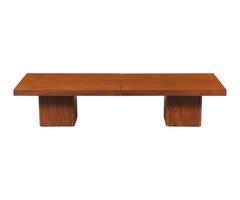 Early John Keal Expanding Coffee Table for Brown Saltman
