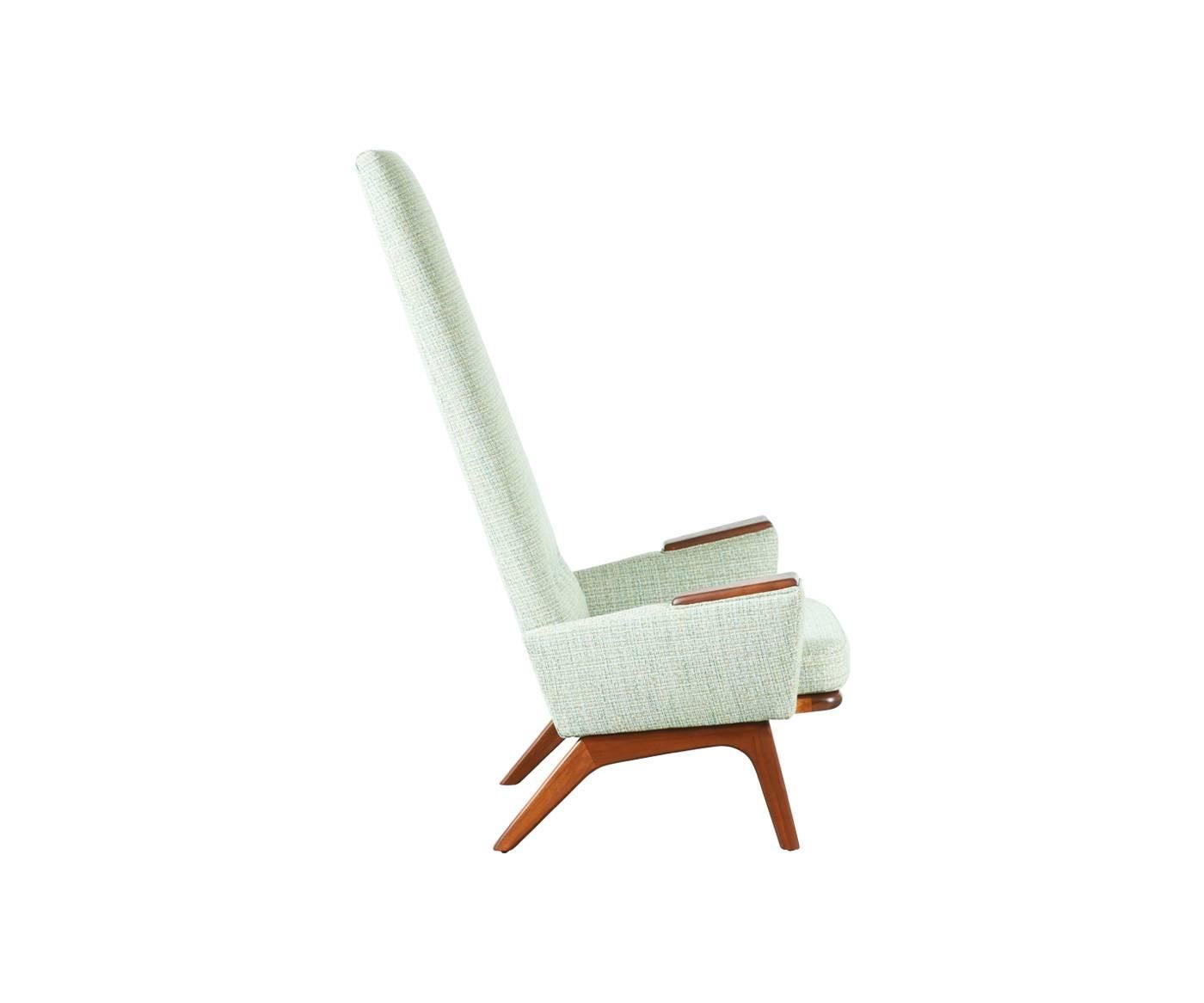 American Adrian Pearsall “Slim Jim” High Back Chair for Craft Associates