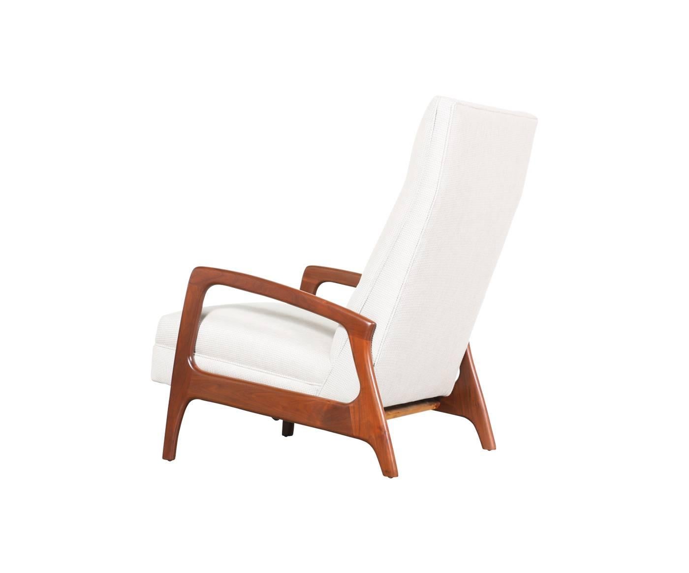 Mid-Century Modern Adrian Pearsall Reclining Lounge Chair for Craft Associates