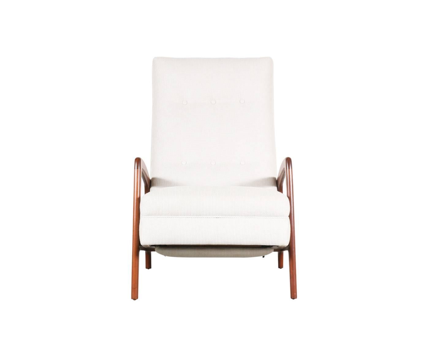 American Adrian Pearsall Reclining Lounge Chair for Craft Associates