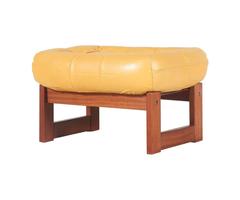 Vintage Brazilian Stool or Ottoman by Percival Lafer