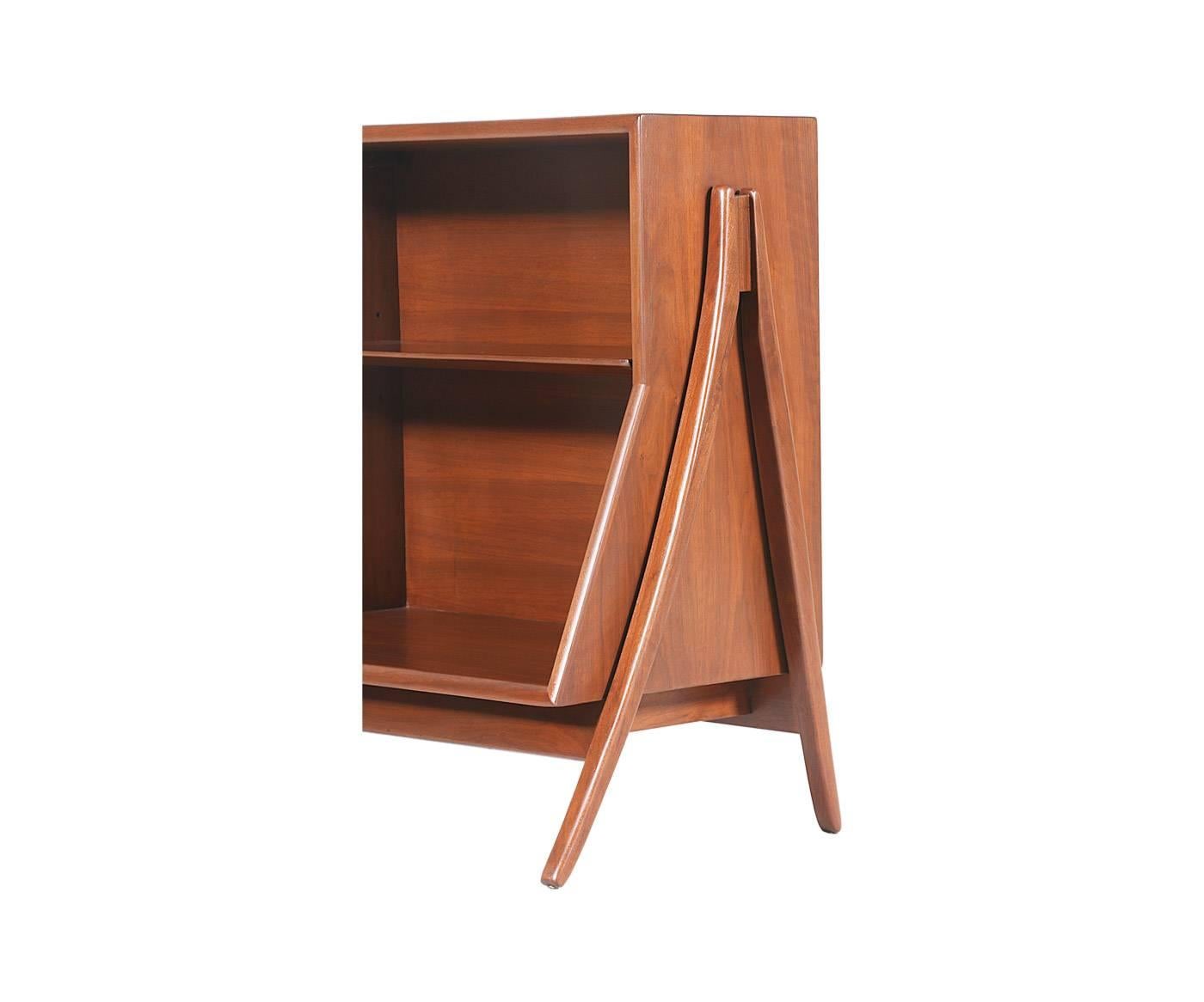 American Kipp Stewart “Wishbone” Bookcase for Drexel