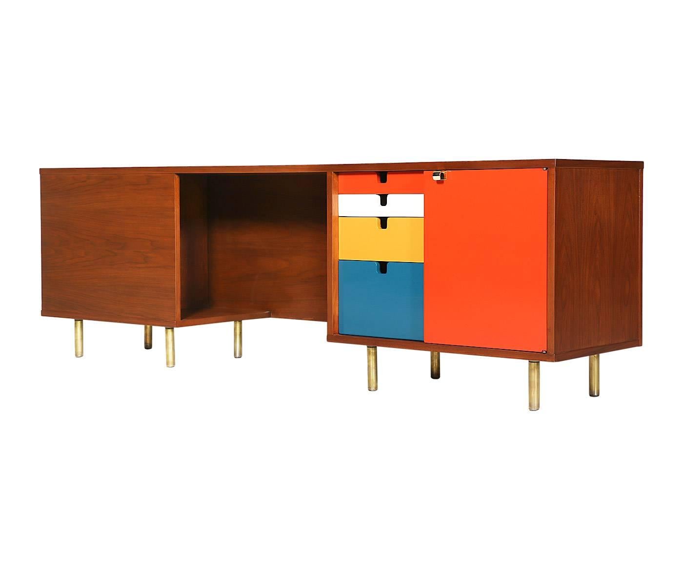 Mid-Century Modern George Nelson Low Profile Credenza for Herman Miller