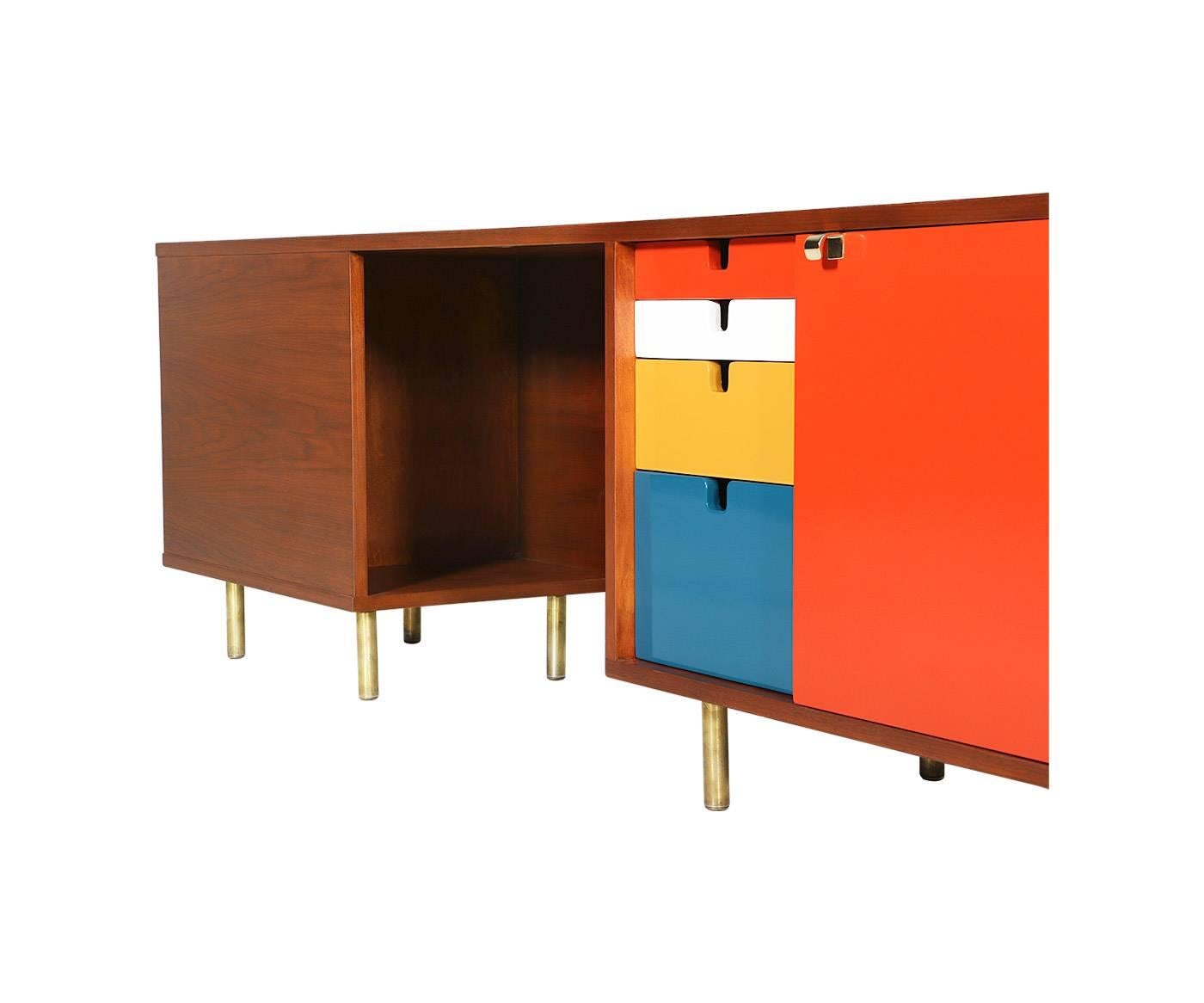 American George Nelson Low Profile Credenza for Herman Miller