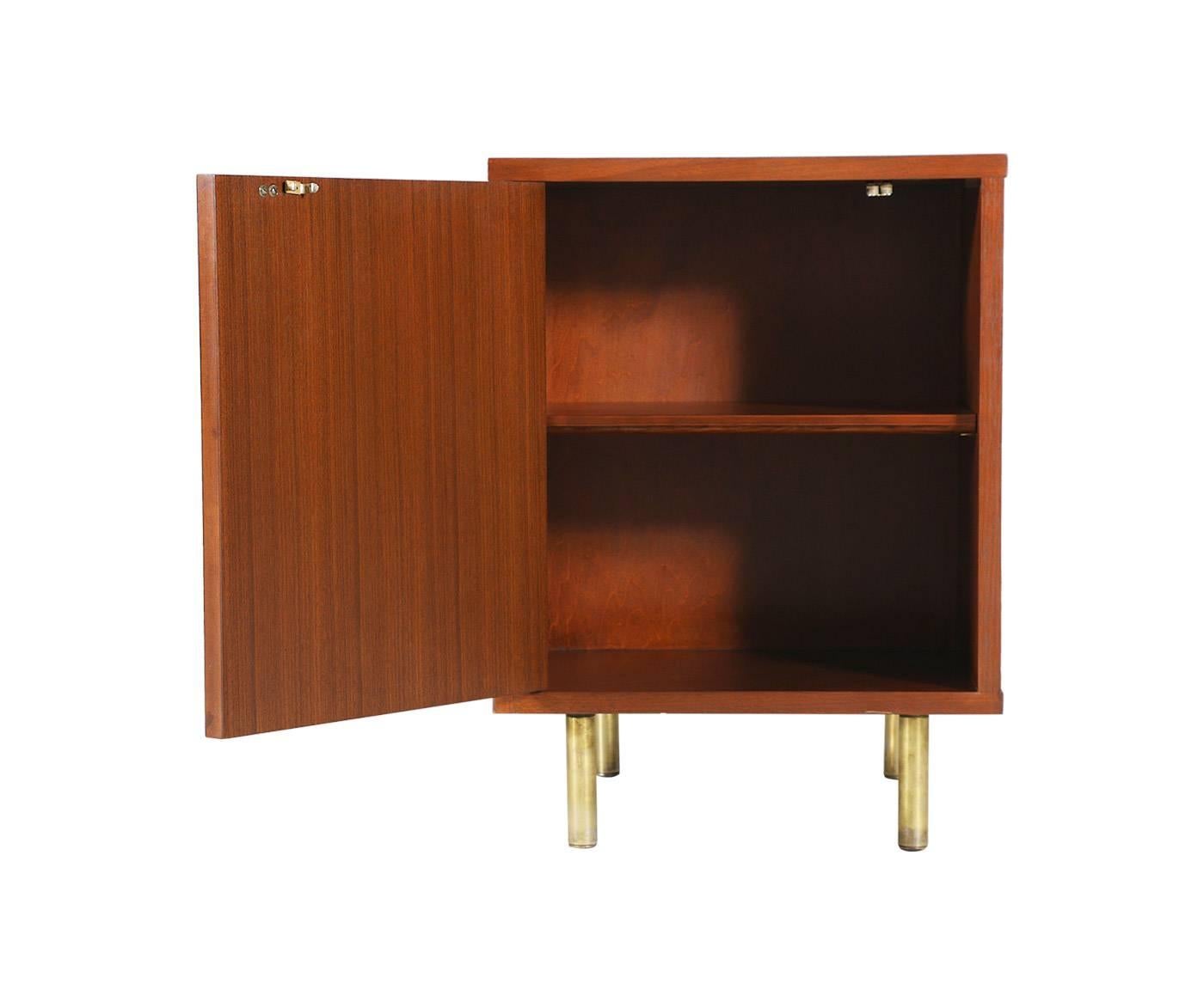 Brass George Nelson Low Profile Credenza for Herman Miller