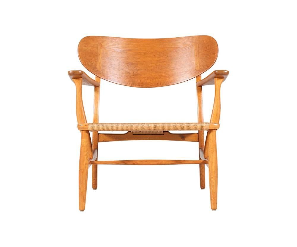 Danish Hans J. Wegner Ch-22 Lounge Chair for Carl Hansen & Son