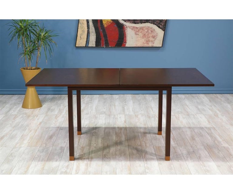 Edward J. Wormley Flip Top Game Table for Dunbar For Sale at 1stdibs