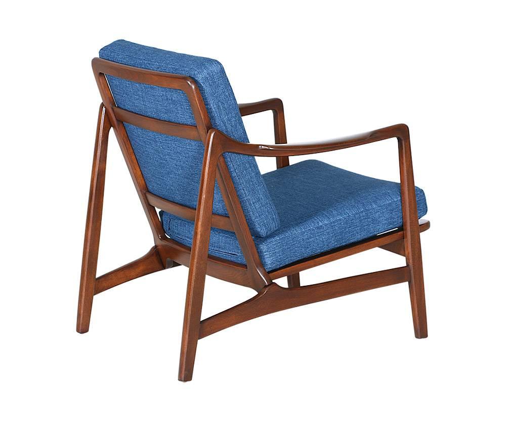 Mid-Century Modern Tove & Edvard Kindt-Larsen Lounge Chairs for France & Daverkosen