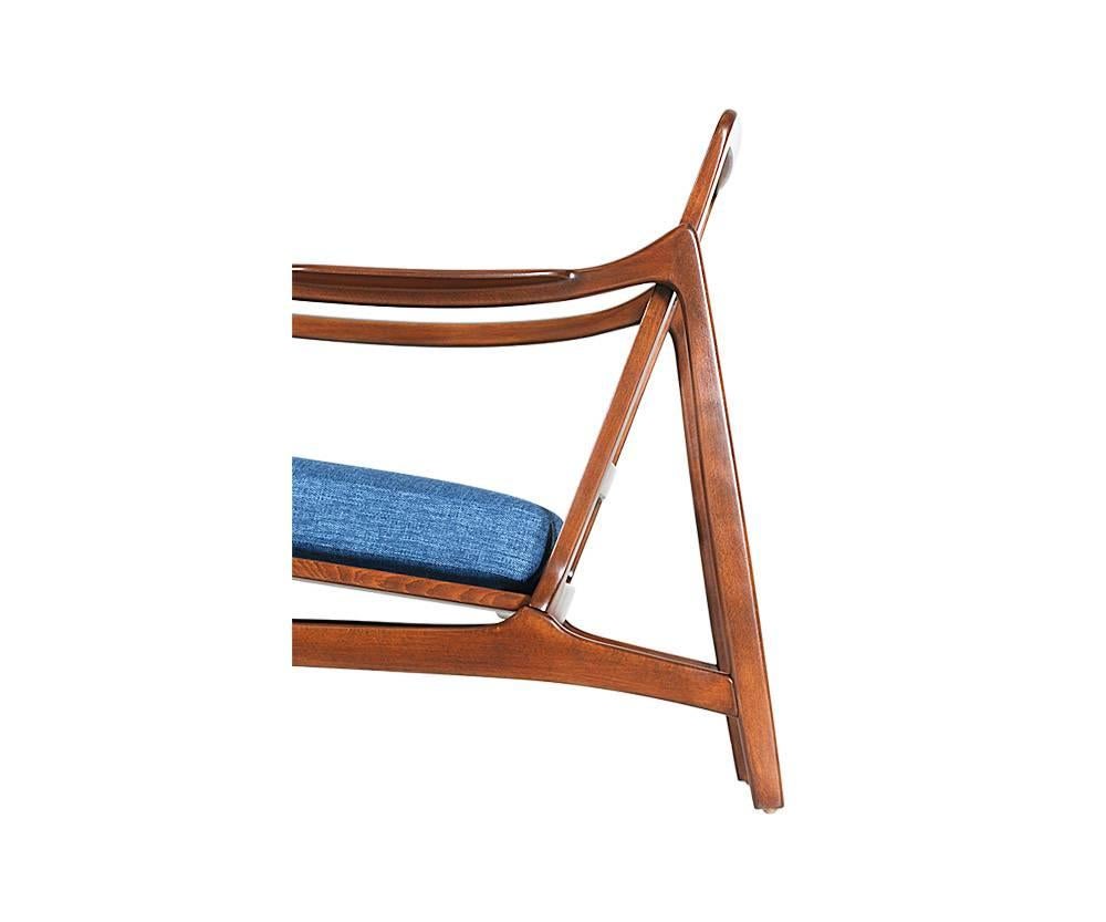 Mid-20th Century Tove & Edvard Kindt-Larsen Lounge Chairs for France & Daverkosen
