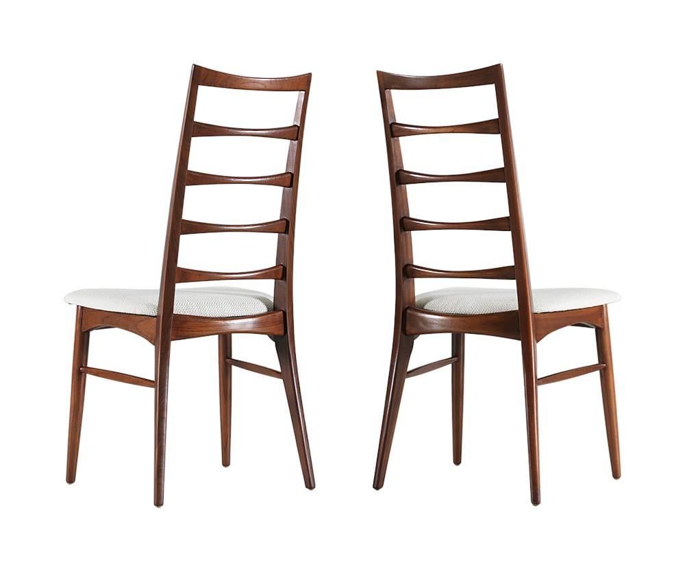 Mid-Century Modern Niels Koefoed “Liz” Dining Chairs for Koefoed Hornslet