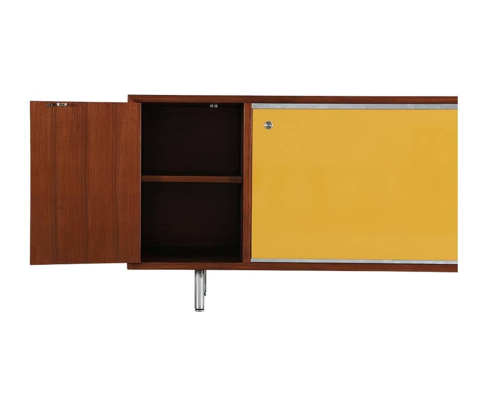 Mid-Century Modern George Nelson Multi-Color Credenza for Herman Miller