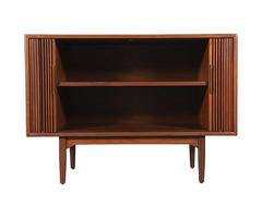 Kipp Stewart “Declaration” Tambour Door Credenza for Drexel