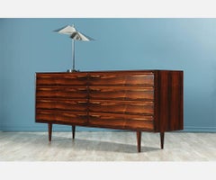 Norwegian Rosewood Dresser by Westnofa