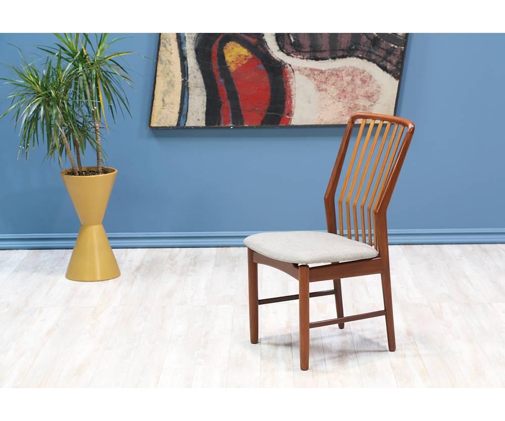 Mid-Century Modern Svend A. Madsen Teak Dining Chairs